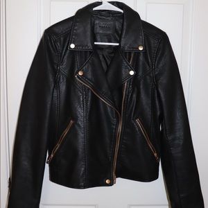 BLANKNYC ‘Life Changer’ Faux Leather Moto Jacket